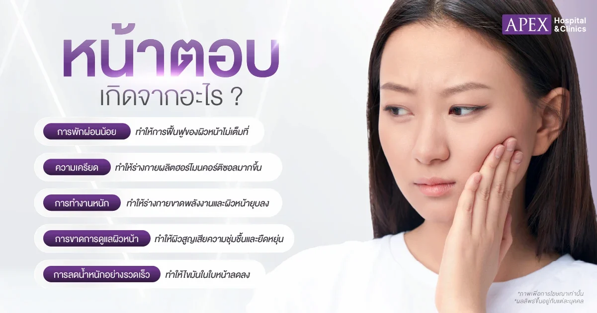 หน้าตอบ สาเหตุ