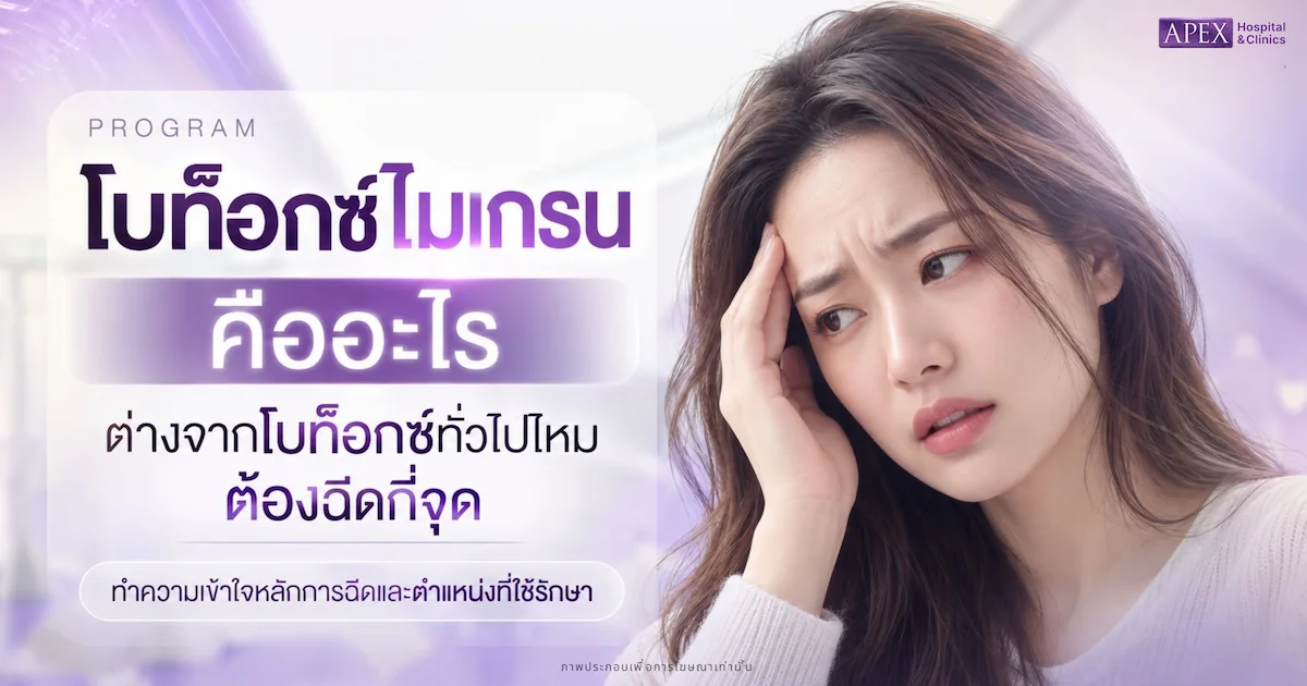 โบท็อกไมเกรน คืออะไร
