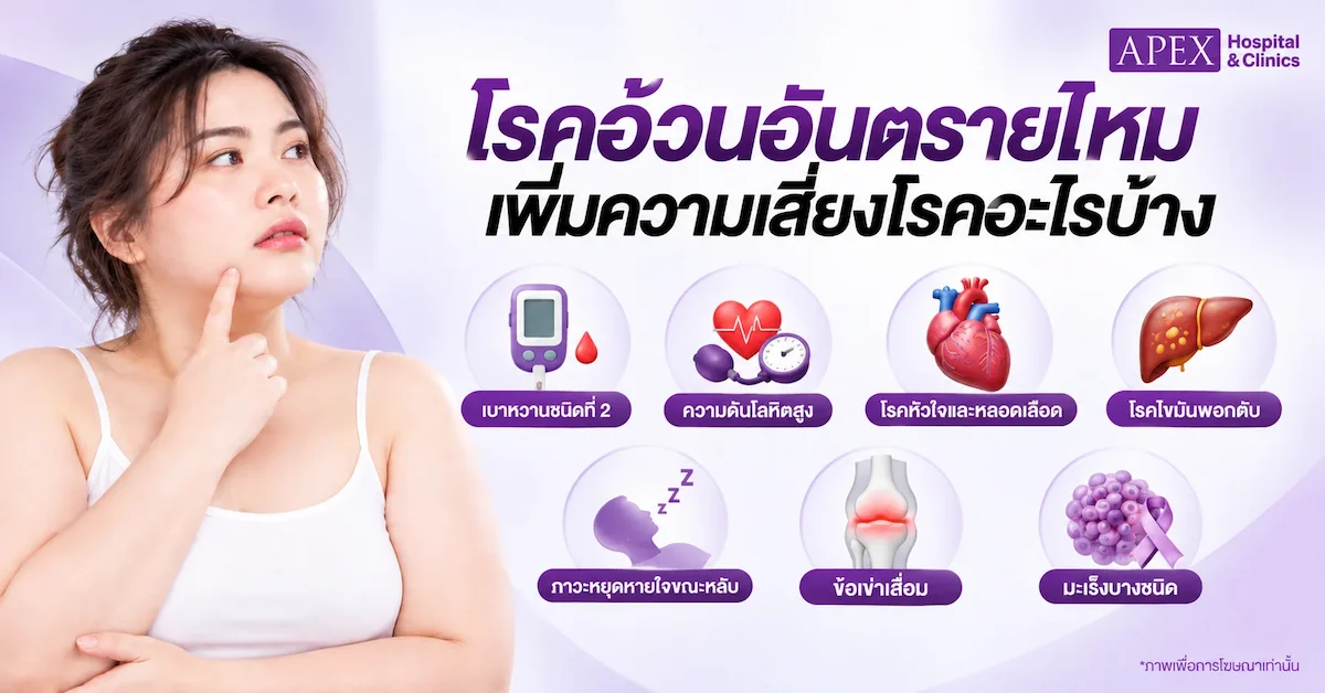 โรคอ้วนอันตรายไหม